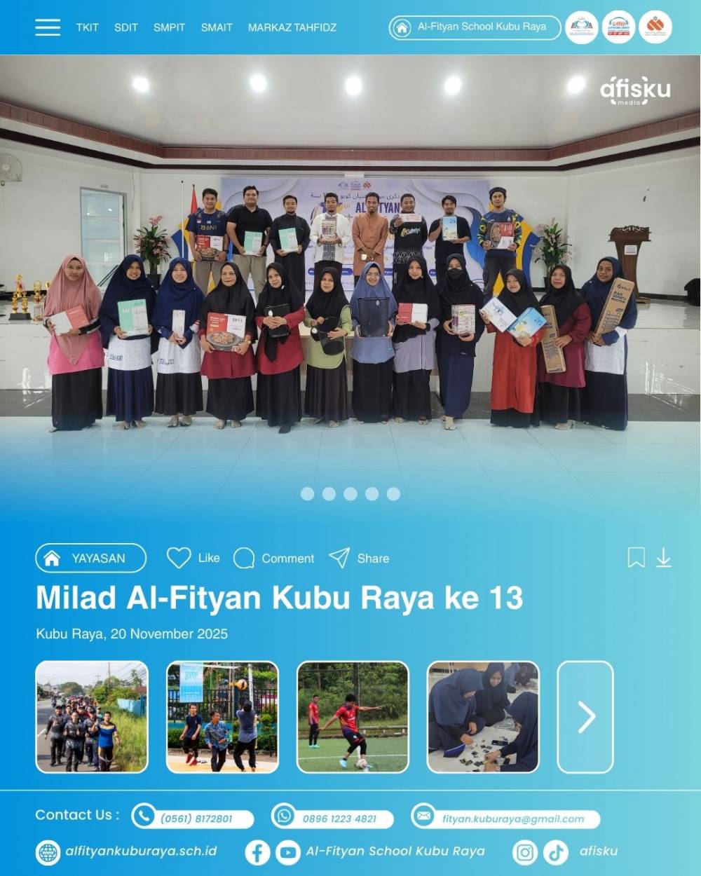 MEMPERINGATI 13 TAHUN AL-FITYAN KUBU RAYA